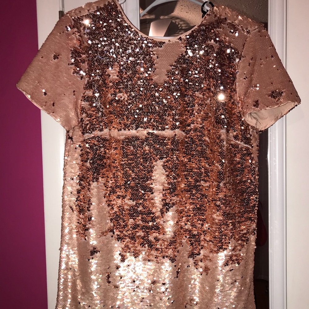 Forever 21 Rose Gold dress